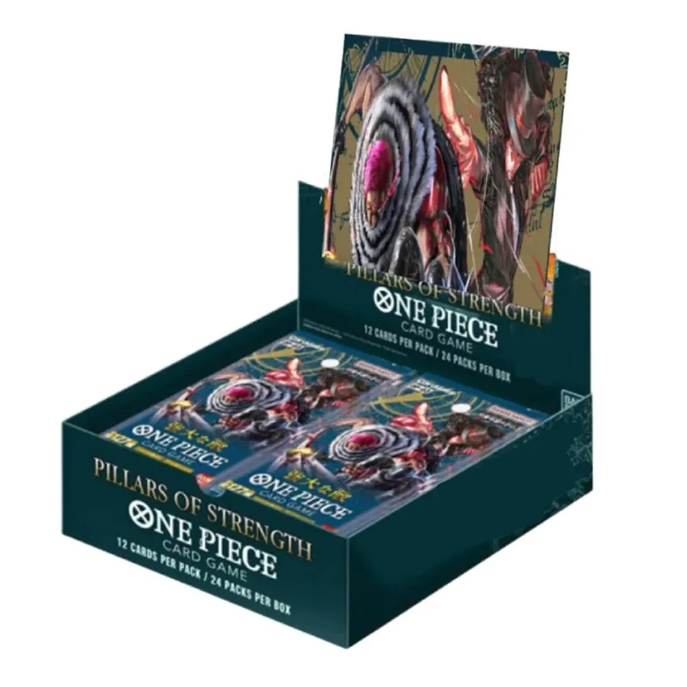 One Piece OP-03 Booster (Japanisch) – ‚Pillars Of Strength‘, 3 Booster + Versandschutz