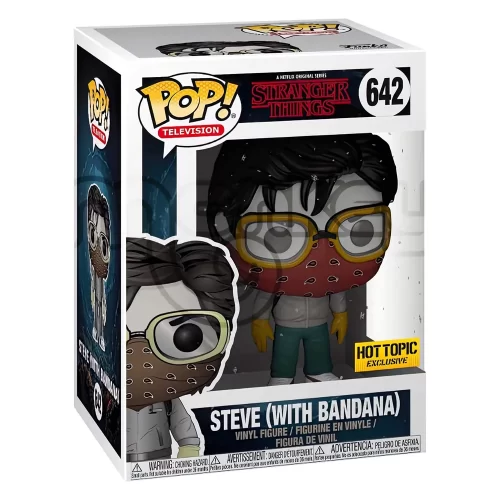 Funko Pop! 642 - Stranger Things - Steve (with Bandana) - Hot Topic